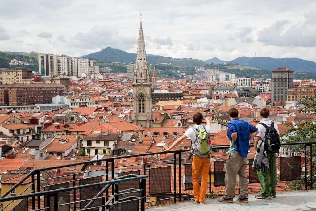 Apartamento Cultura y gastronomía en el Casco Viejo Bilbao Exterior foto