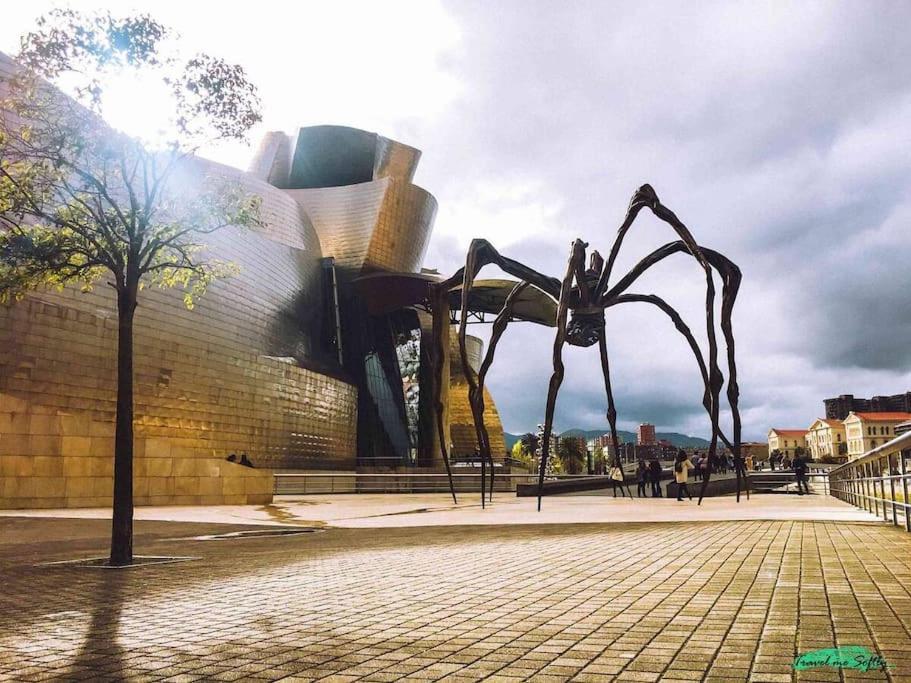 Apartamento Cultura y gastronomía en el Casco Viejo Bilbao Exterior foto